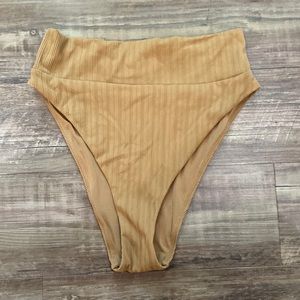 Aerie High Waisted Cheeky swim bottoms